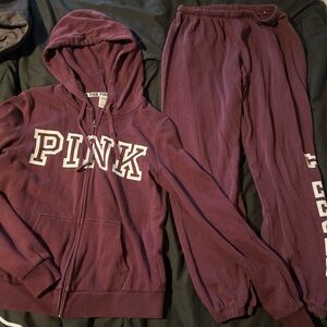 PINK Victoria's Secret Purple Set